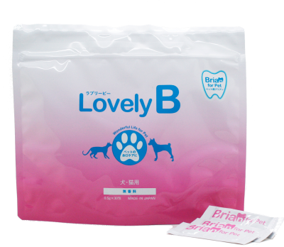 ラブリービー   Lovely B   6袋セット   犬　猫　ペット用歯磨き粉